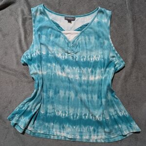 Tie-Dye Sleeveless Top